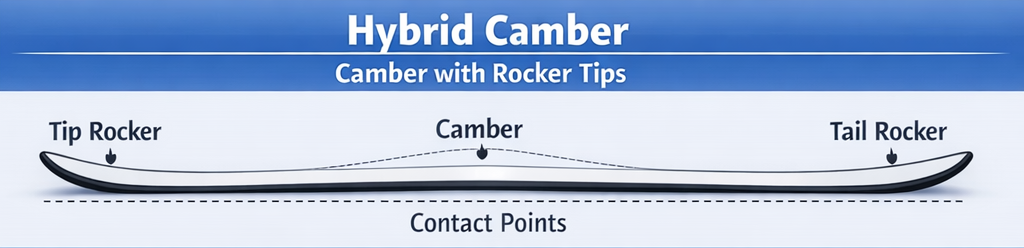 Hybrid Camber profile diagram